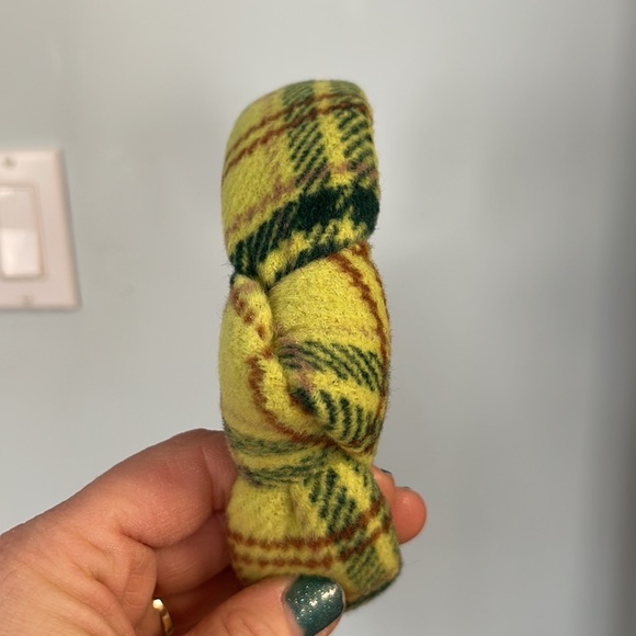 Lele Sadoughi Lemon Plaid Flannel Knotted head band New with tag - Picture 3 of 7